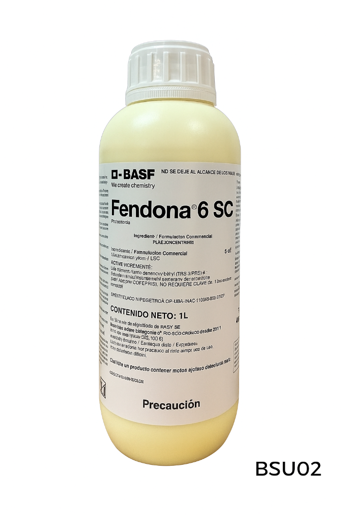 Envase Fendona 6 SC 1L - Suspensión concentrada con Alfacipermetrina 5.83% para control residual de plagas urbanas