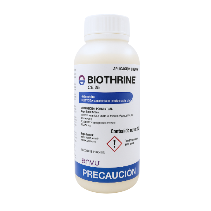 Envase Biothrine CE 25 - Insecticida Deltametrina 2.81% Bayer