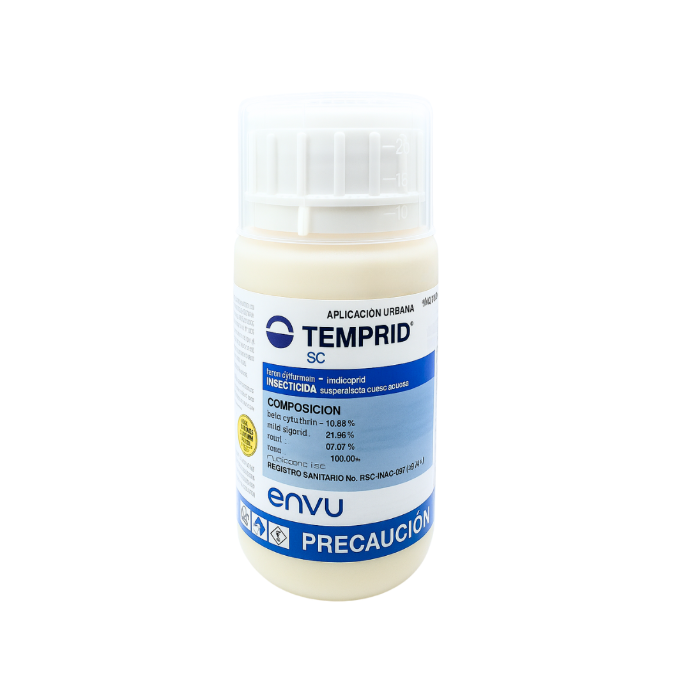 Envase Temprid SC 250ml - Insecticida dual Imidacloprid + Beta-Cyfluthrin