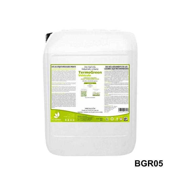 Termogreen Vehículo - Coadyuvante para termonebulización certificado OMRI Termogreen Vehículo - Coadyuvante para termonebulización certificado OMRI