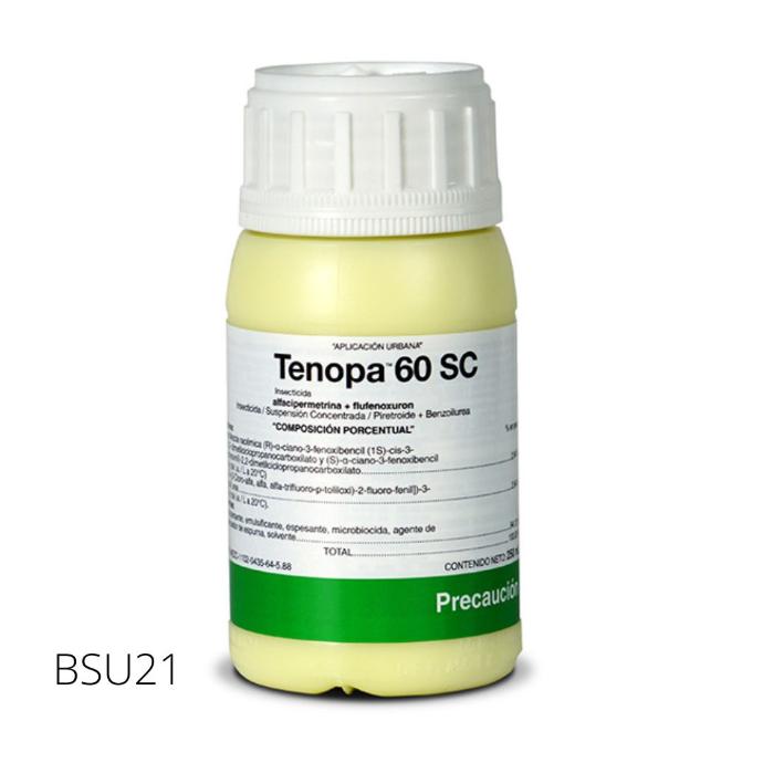 Envase Tenopa 60 SC 250 ml - Insecticida profesional BASF para áreas sensibles