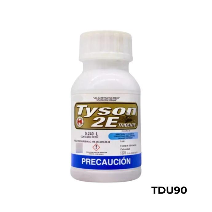 Envase Tyson 2E - Insecticida profesional Clorpirifos Etil 26.24% para control de plagas