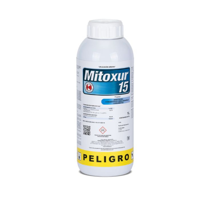 Envase Mitoxur 15 - Insecticida concentrado emulsionable con Propoxur 13.71%