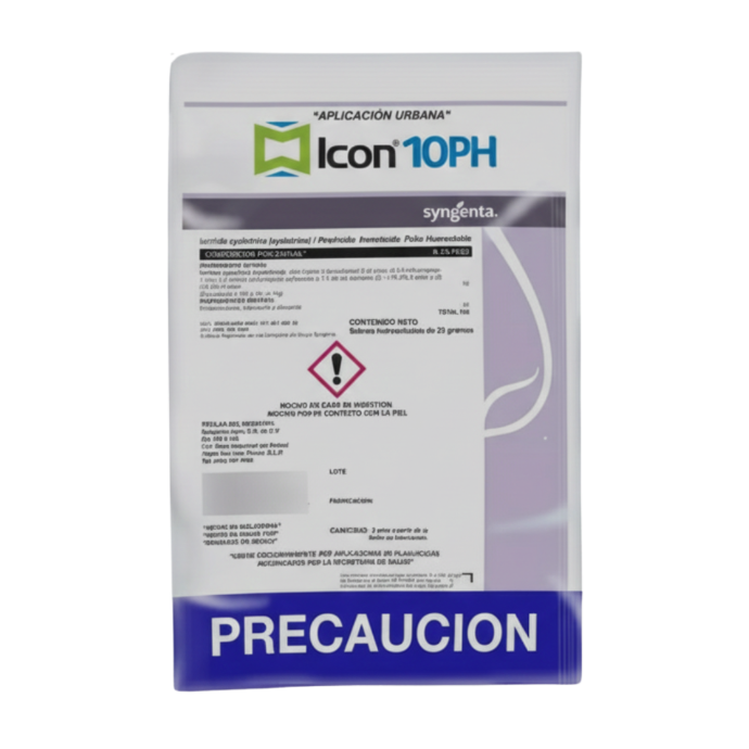 Blister de Icon 10 PH con 2 sobres hidrosolubles de 12.5g - Insecticida profesional Syngenta