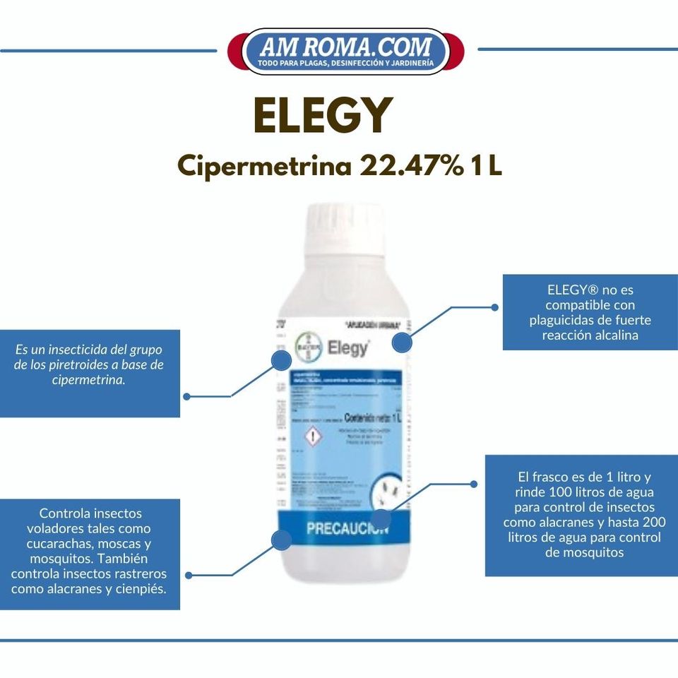 ELEGY Cipermetrina 22.47% 1 L