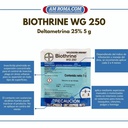 Biothrine WG 250 Deltametrina 25 5 g Insecticida