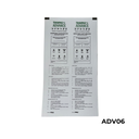 924 AMARILLA DOBLE ADVANCE 24X43CM TRAMPA PEGAMENTO VOLADORES