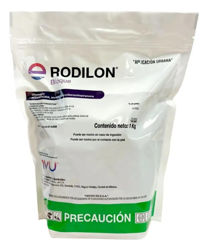 RODILON BLOQUE Difetialona 0.0025% 1kg