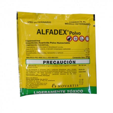 ALFADEX PH CIPERMETRINA 25 GR USO PECUARIO