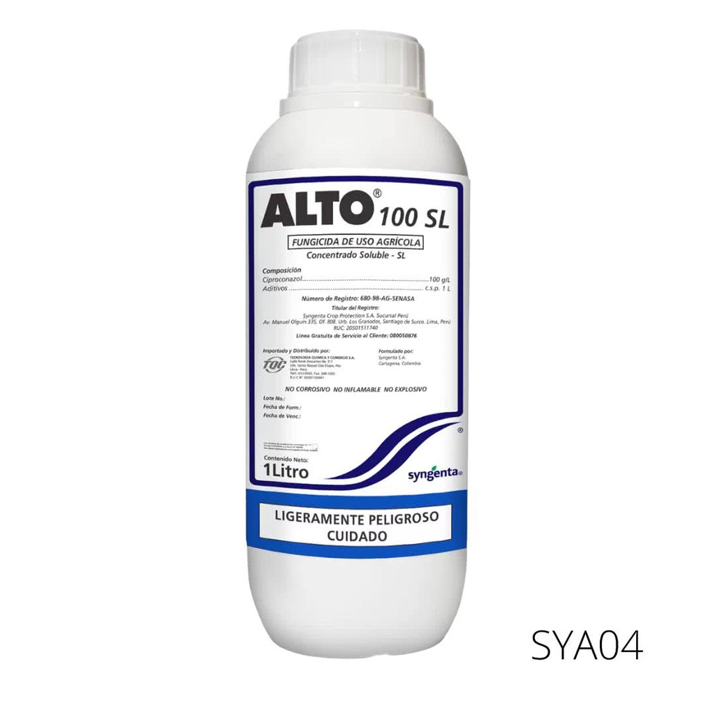 ALTO 100 SL Ciproconazol 8.09% 1 L USO AGRICOLA
