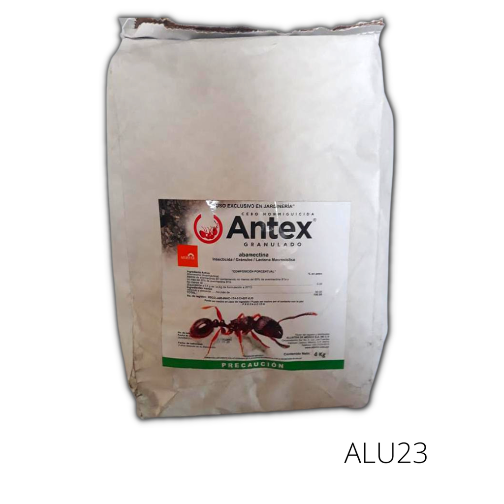 ANTEX ABAMECTINA 0.05% 4KG INSECTICIDA