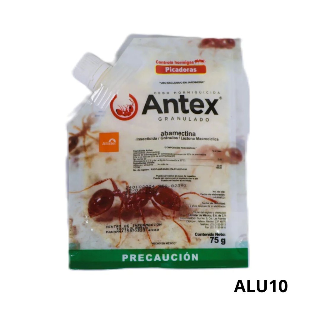 ANTEX GRANULADO ABAMECTINA 0.05% 75G INSECTICIDA