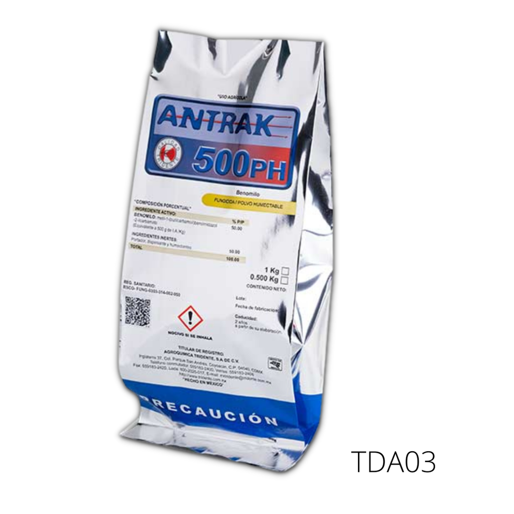 ANTRAK 50 PH Benomilo 50% 1 kg USO AGRICOLA