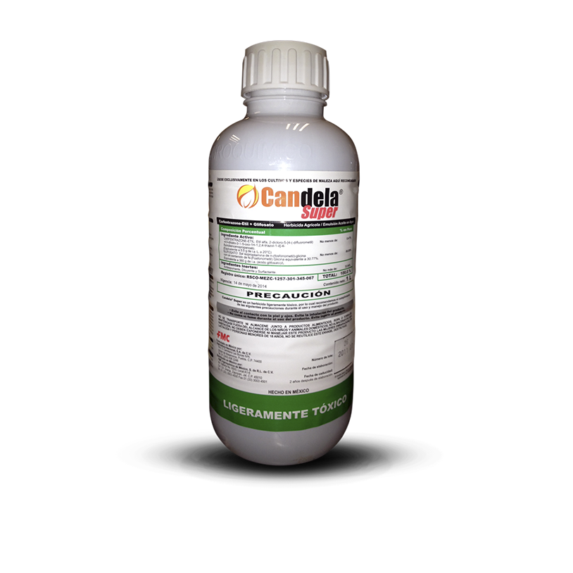 CANDELA SUPER Carfentrazone Etil 0.47% + Glifosato 66.89% 1 L