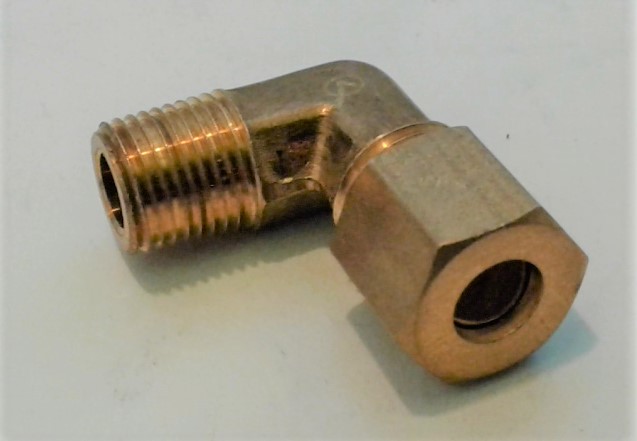 CONECTOR 90° DE BRONCE P/AIRE 8010061