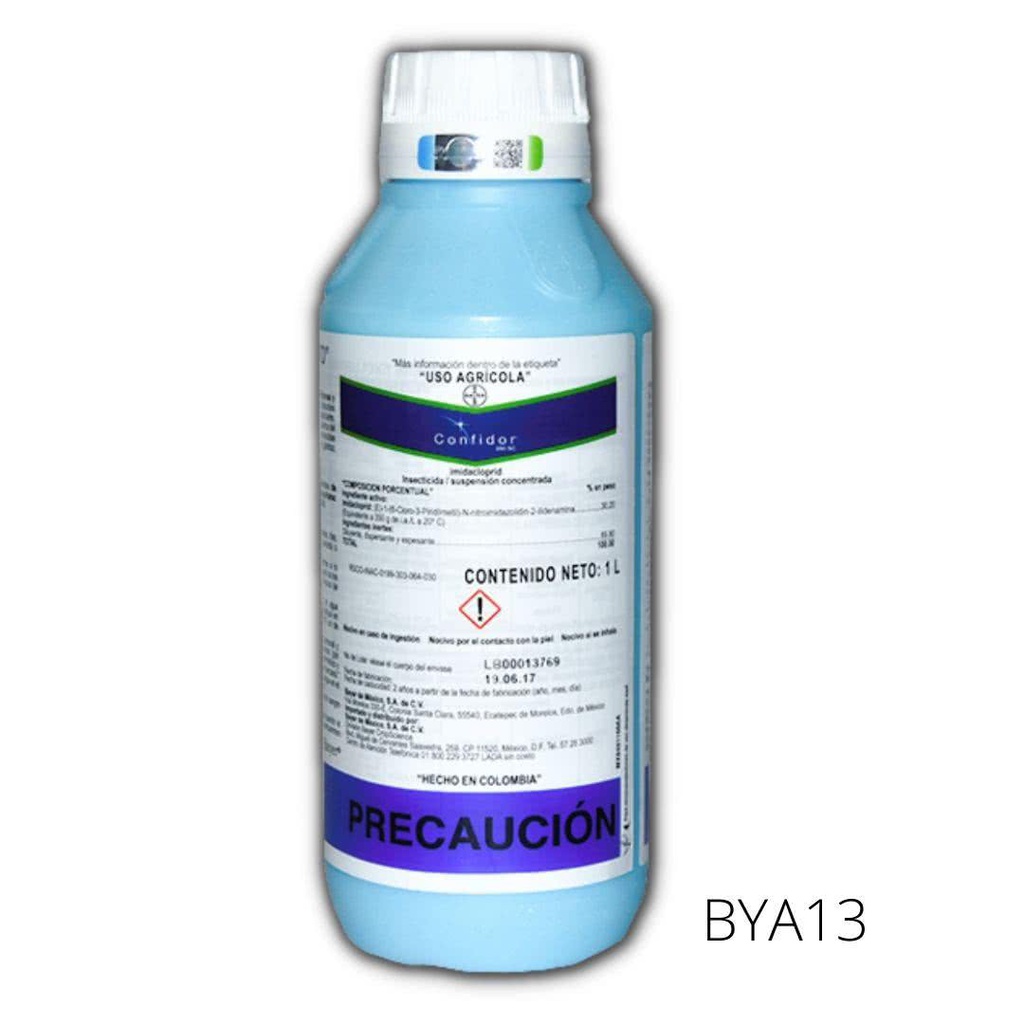 CONFIDOR 350 SC Imidacloprid 30.2% 1 L USO AGRICOLA