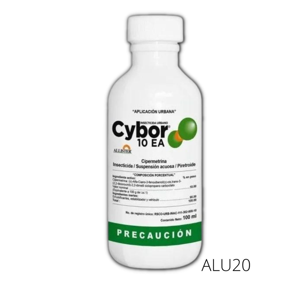 CYBOR10 EA Cipermetrina 10% BP 100 ml Insecticida