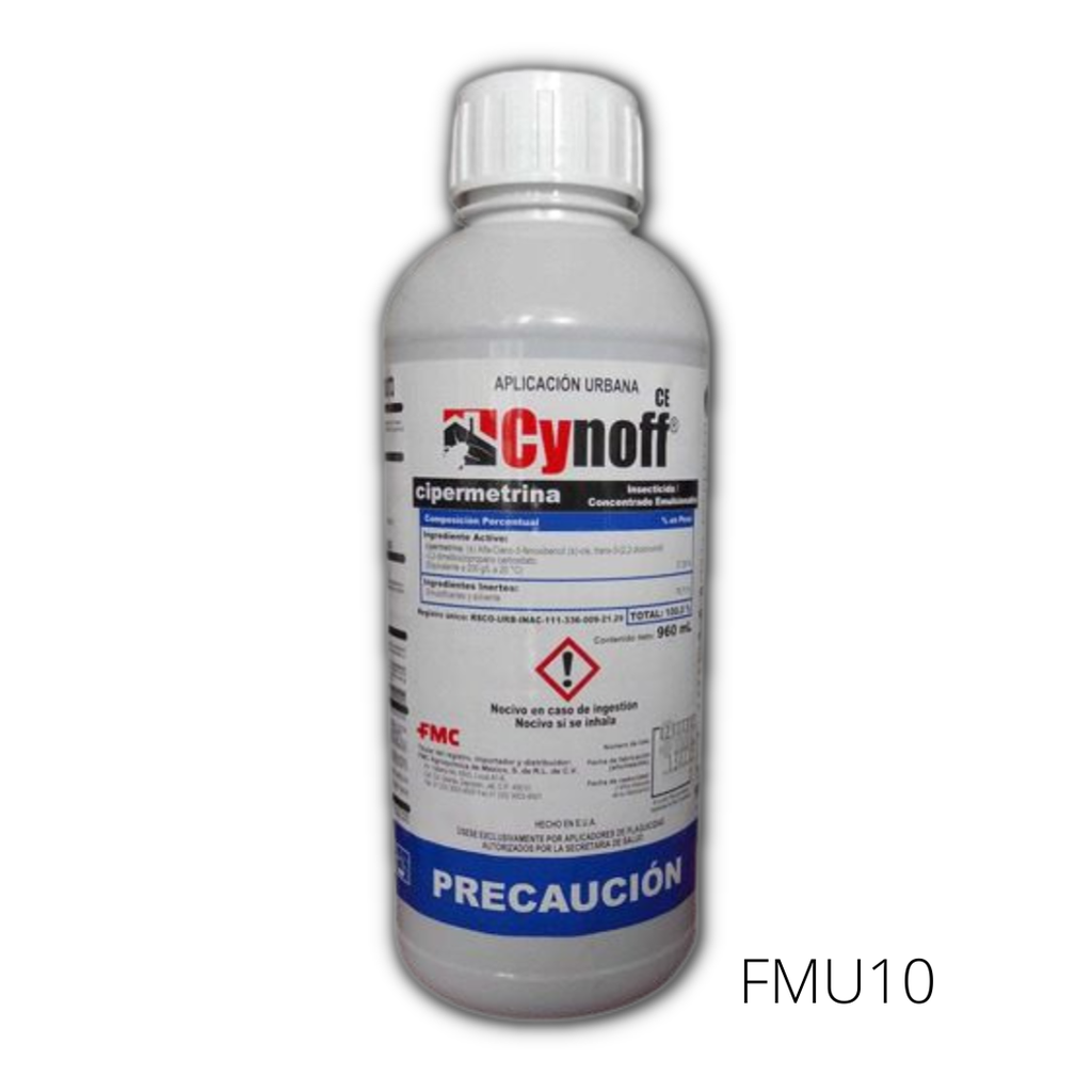 Cynoff Ce Cipermetrina 21.29 960 ml Insecticida
