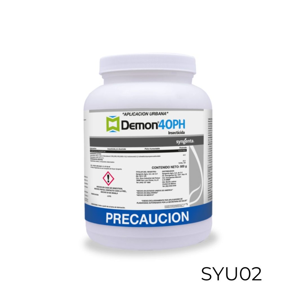 Demon 40 PH Cipermetrina 40% 500 g Insecticida