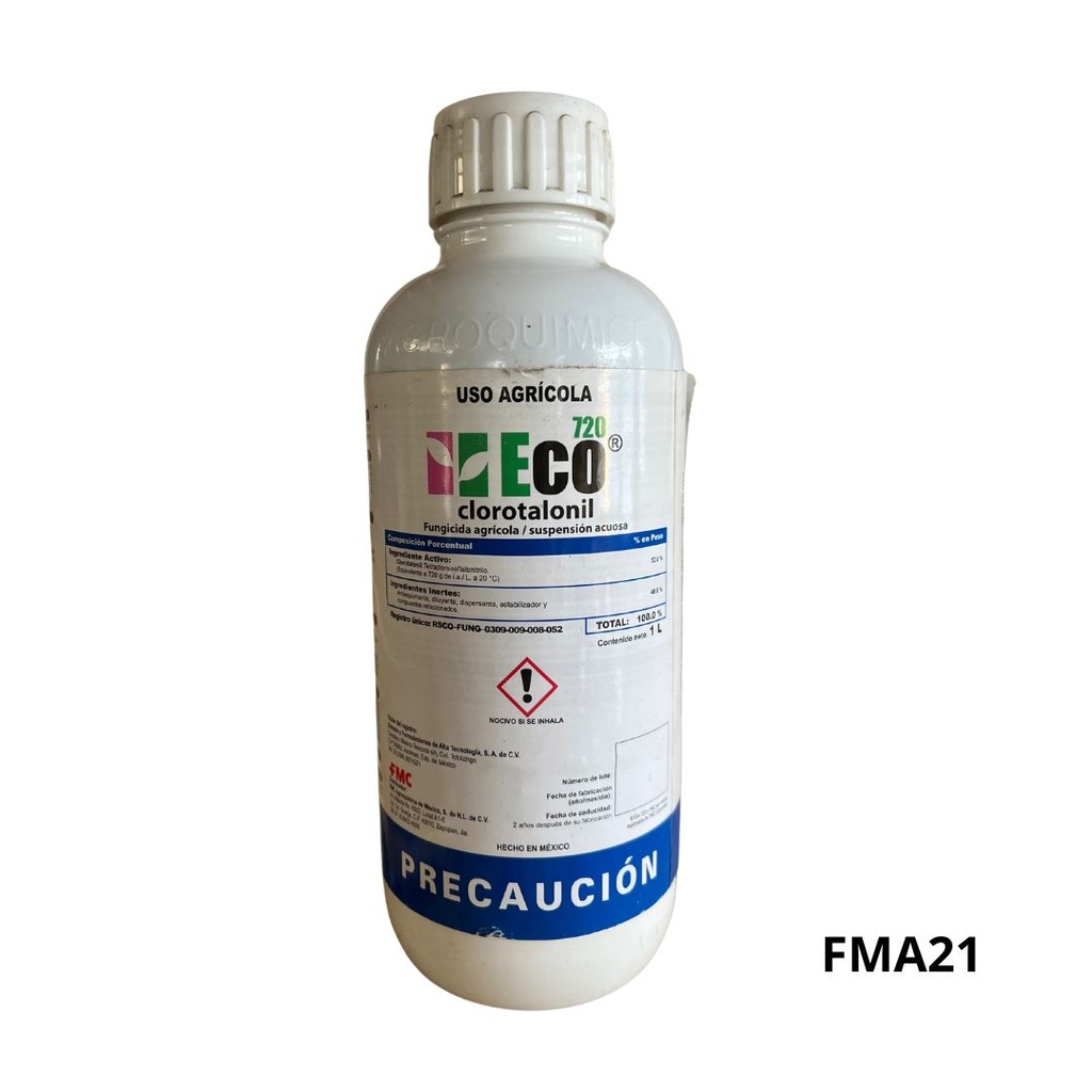 ECO 720 Clorotalonil 54% 1 L USO AGRICOLA