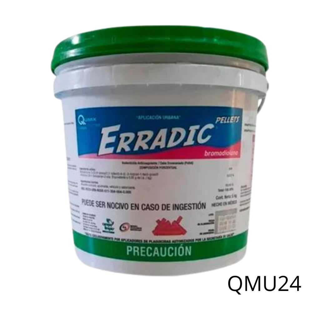 ERRADIC GRANULADO Bromadiolona 0.005% 5 kg