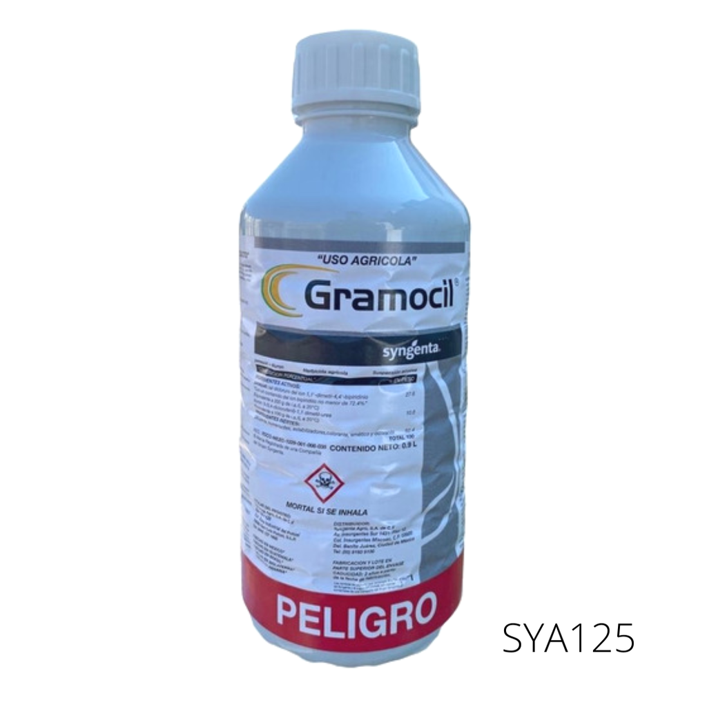 GRAMOCIL Paraquat 27.60% + Diuron 10% 900 ml USO AGRICOLA