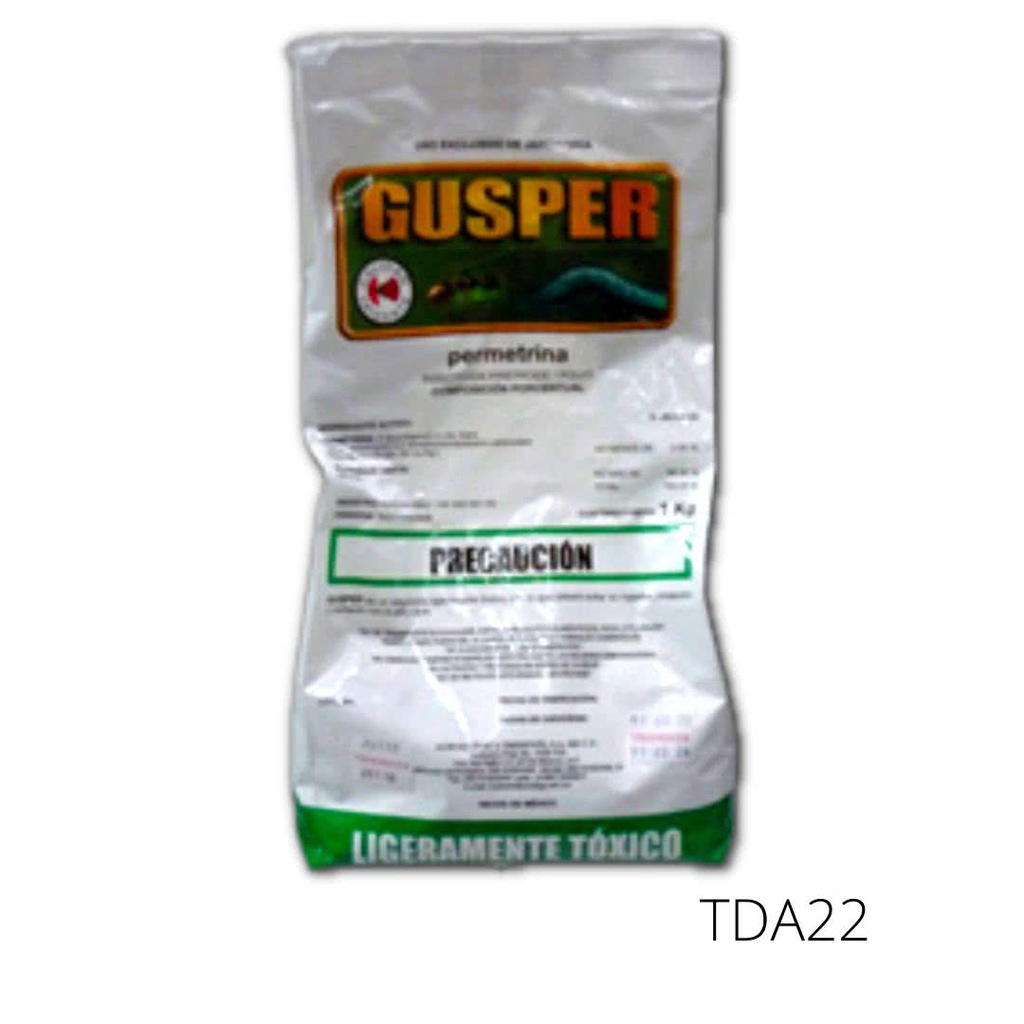GUSPER PV Permetrina 2% 1 kg USO AGRICOLA