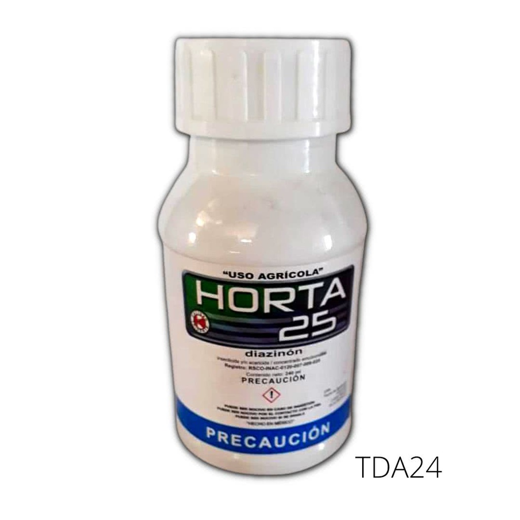 HORTA 25 Diazinon 25% 240 ml USO AGRICOLA