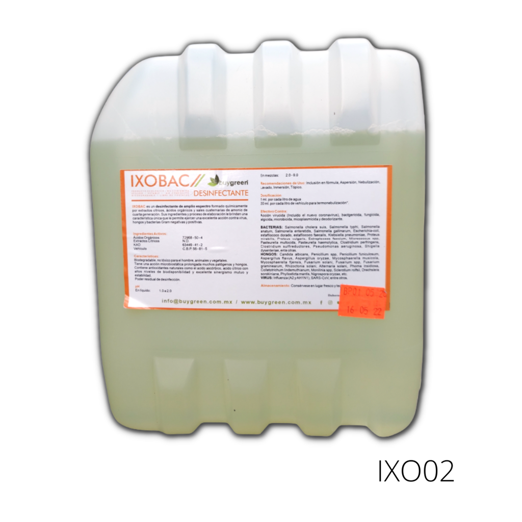IXOBAC DESINFECTANTE CONCENTRADO 4 LT
