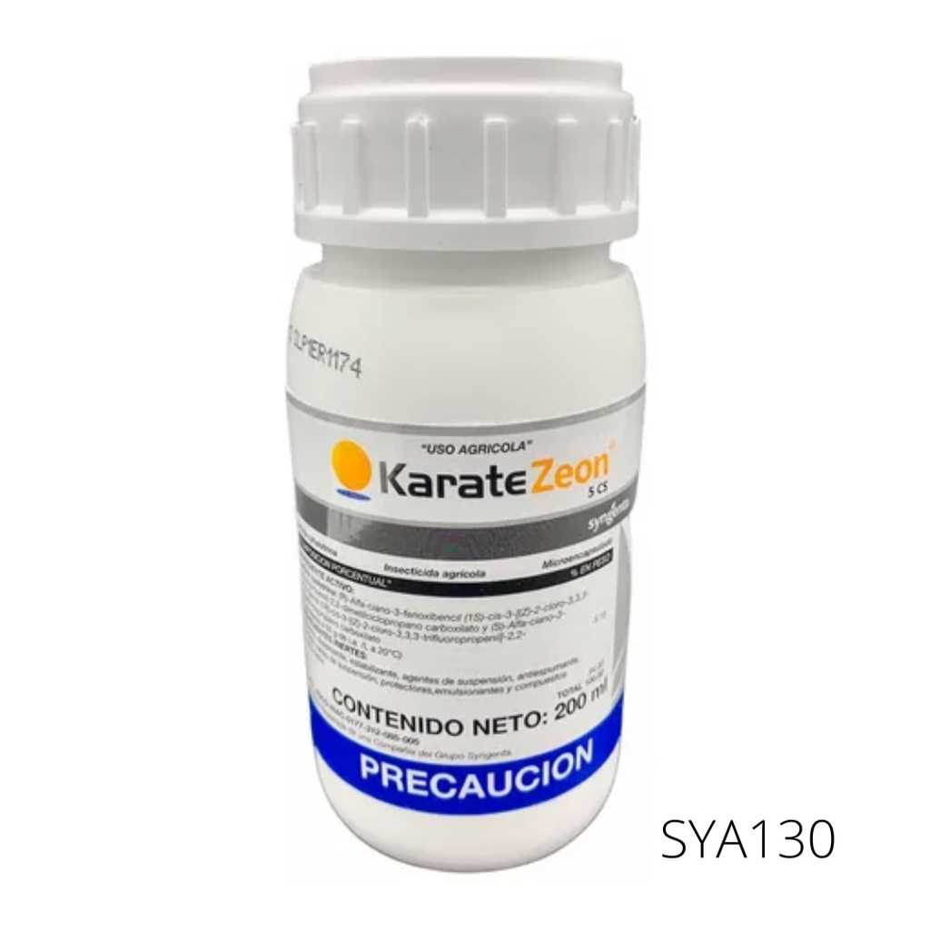 KARATE ZEON Lambda cyhalotrina 5% 200 ml USO AGRICOLA