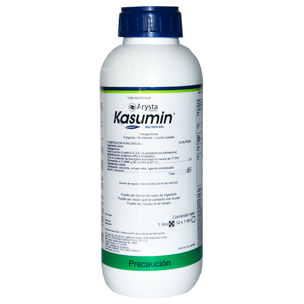 KASUMIN Kasugamicina 2.3% 1 L USO AGRICOLA