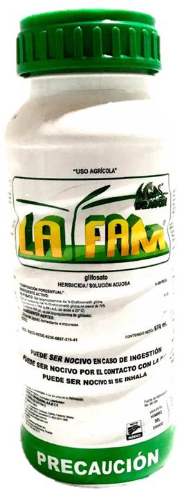 LAFAM Glifosato 41% 970 ml USO AGRICOLA
