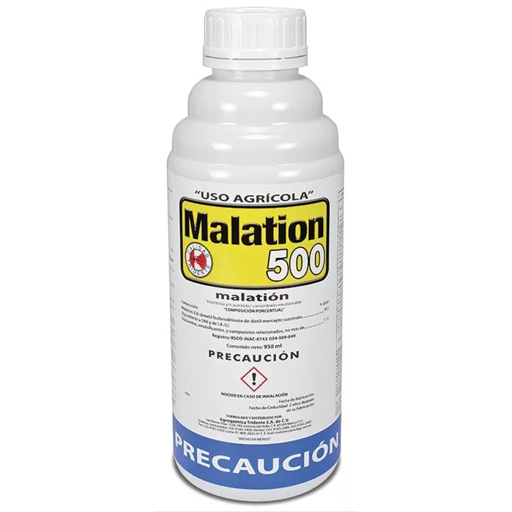 MALATION 500 Malation 48.6% 950 ml USO AGRICOLA