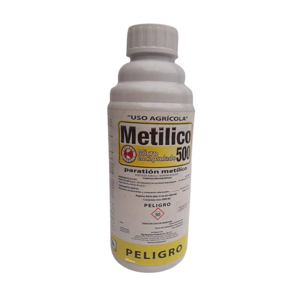 METILICO 500 Paration metilico 950 ml  USO AGRICOLA