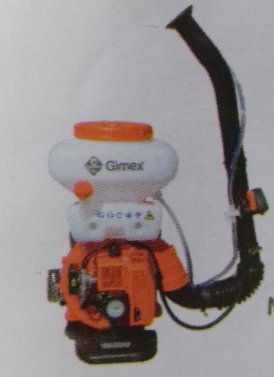 NEBULIZADOR 3HP 14LT GS3 MOTOR GASOLINA MOCHILA gimex USO AGRICOLA