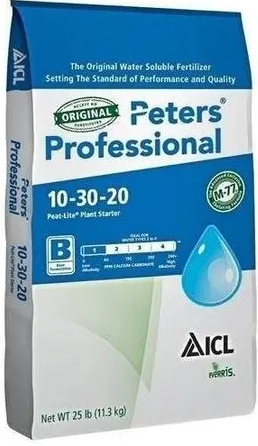 PETERS 20-20-20 SACO 25 LBS (11.37 KG) USO AGRICOLA