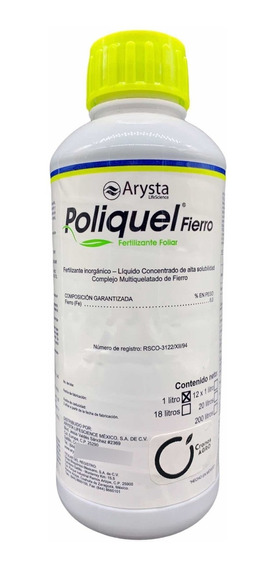 POLIQUEL FIERRO 1LITRO USO AGRICOLA