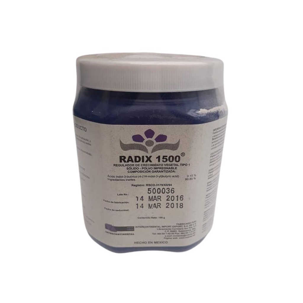 RADIX 1500 Acido indol-3-butirico 0.15% 100 g USO AGRICOLA