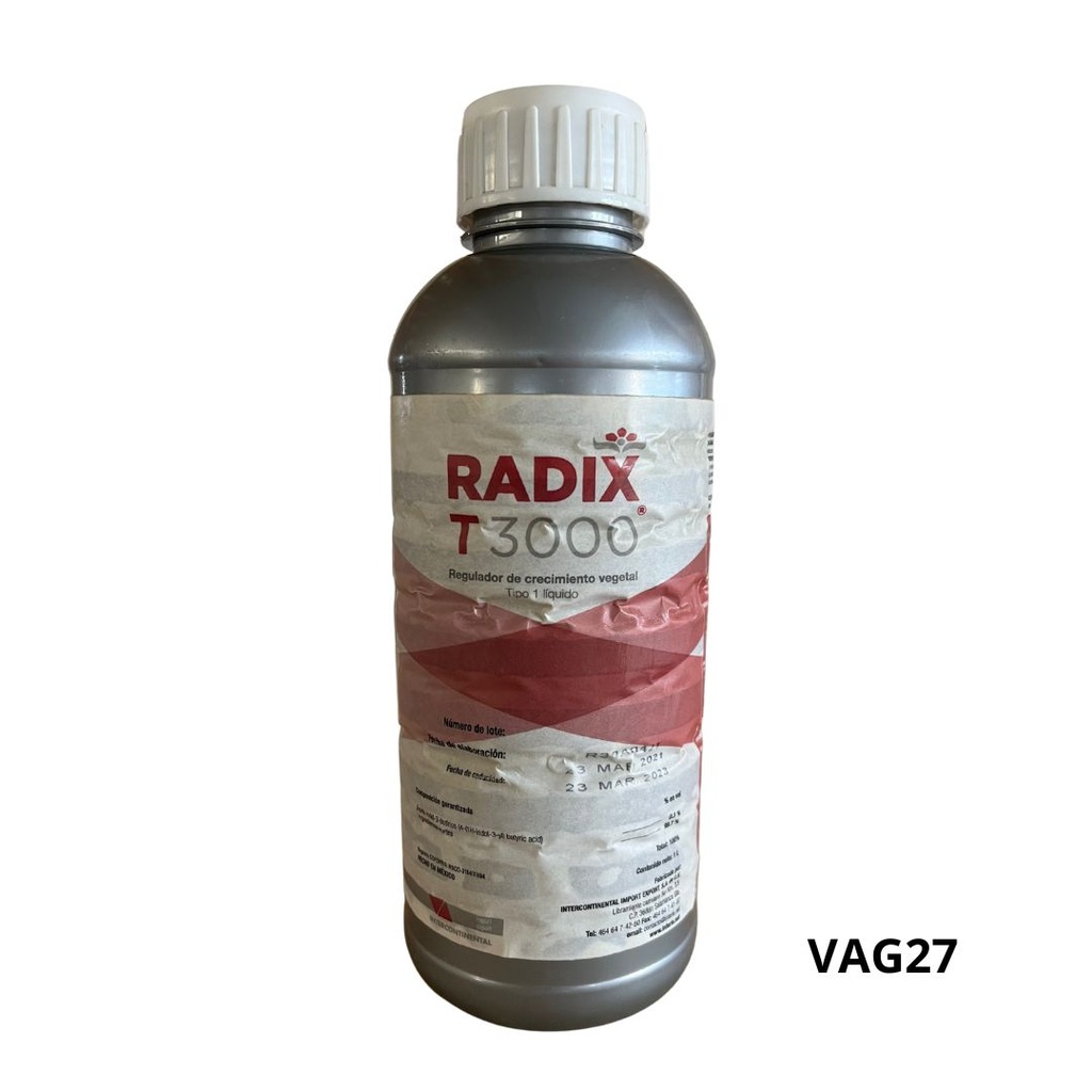 RADIX 3000 Acido indol-3-butirico 0.3% 1 L USO AGRICOLA