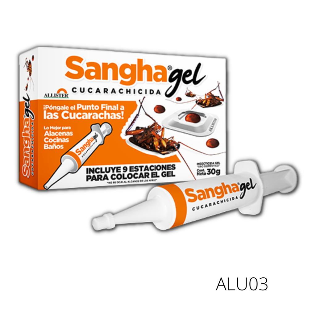 SANGHA GEL ABAMECTINA 0.05% 30G CUCARACHICIDA