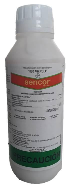 SENCOR Metribuzin 41% 1 L USO AGRICOLA