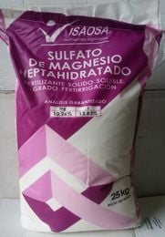 SULFATO DE MAGNESIO ULTRA SOLUBLE SACO 25KG USO AGRICOLA