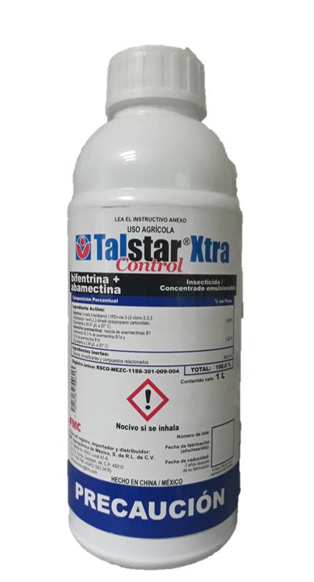 TALSTAR XTRA Bifentrina 3.33% + Abamectina 0.33% 1 L USO AGRICOLA