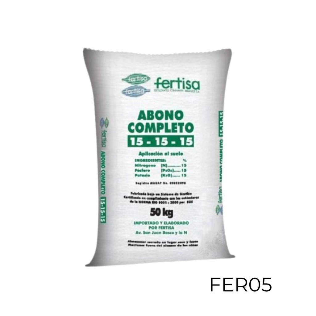 TRIPLE 16 (MEZCLA FISICA) 50 KG USO AGRICOLA