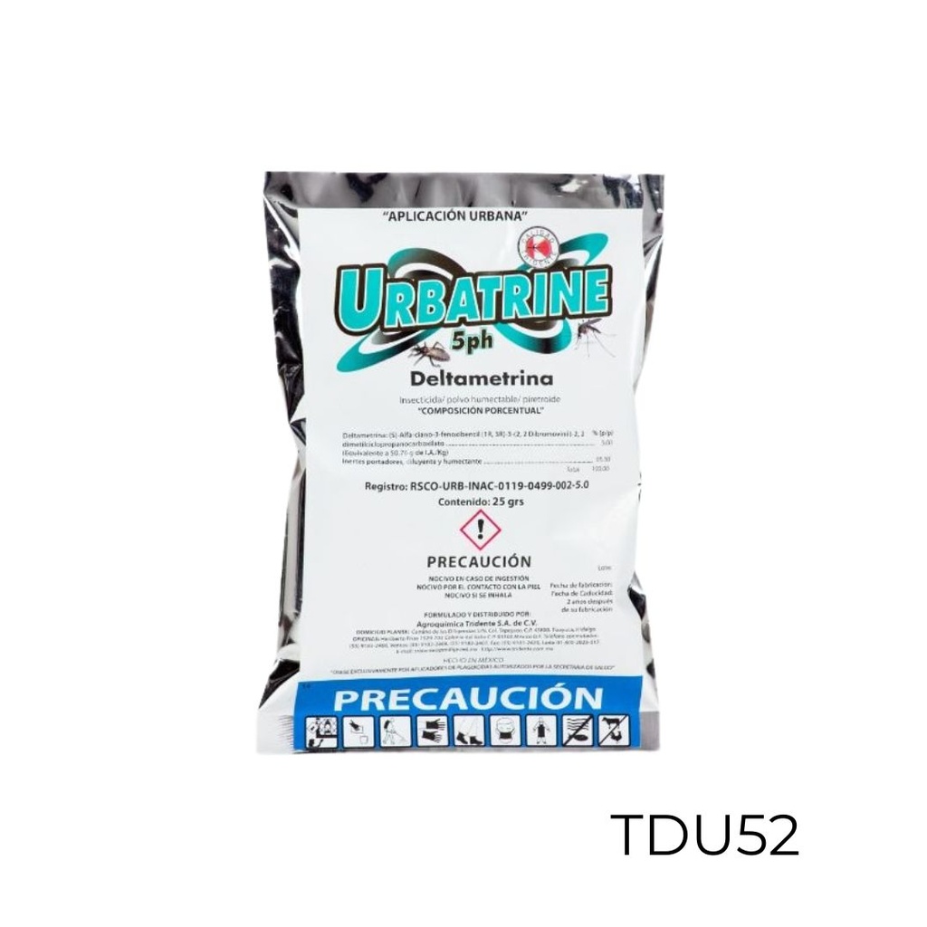 Urbatrine 5 PH Deltametrina 5% 25 g Insecticida