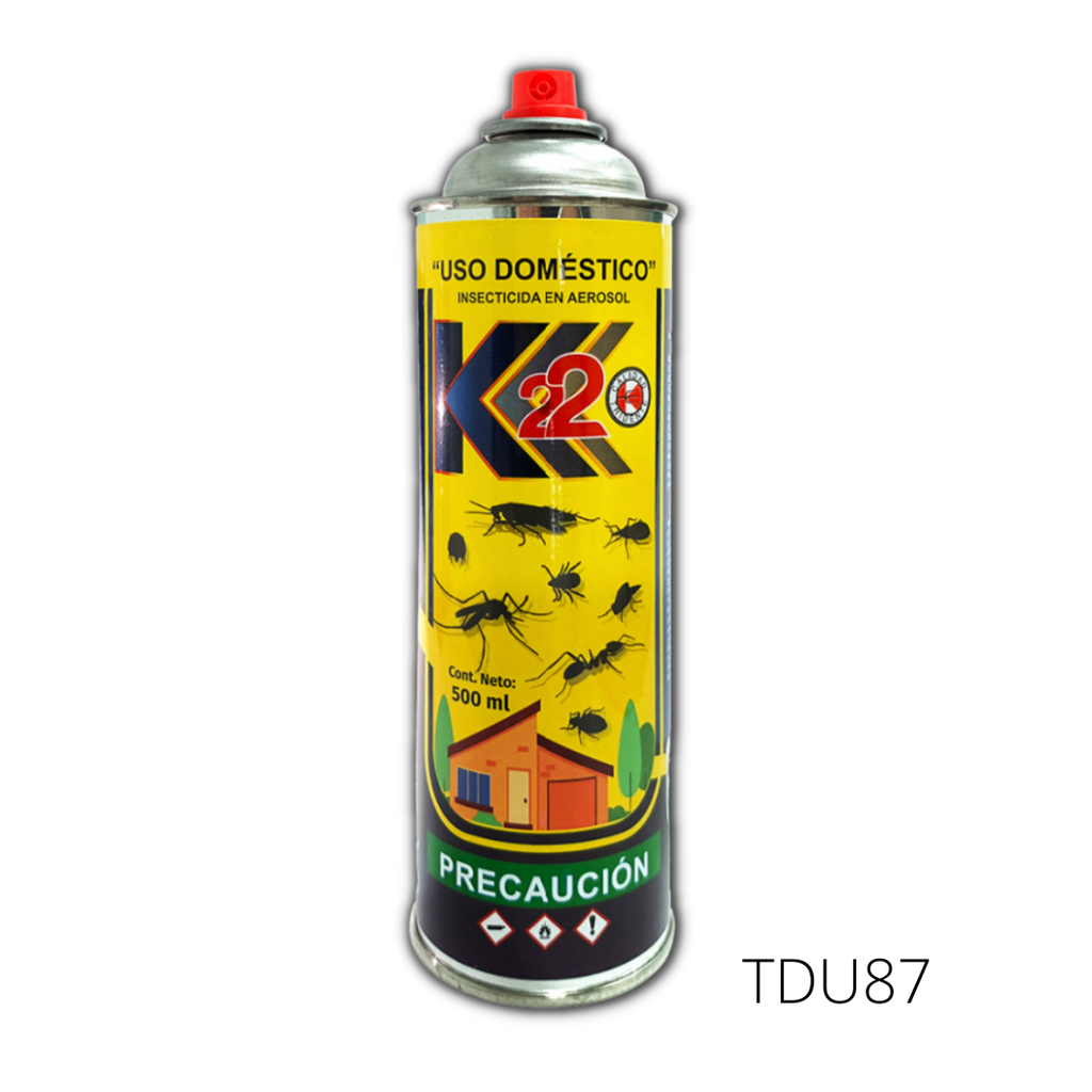 K22 EN AEROSOL (DDVP+ CIPERMETRINA) 500ml