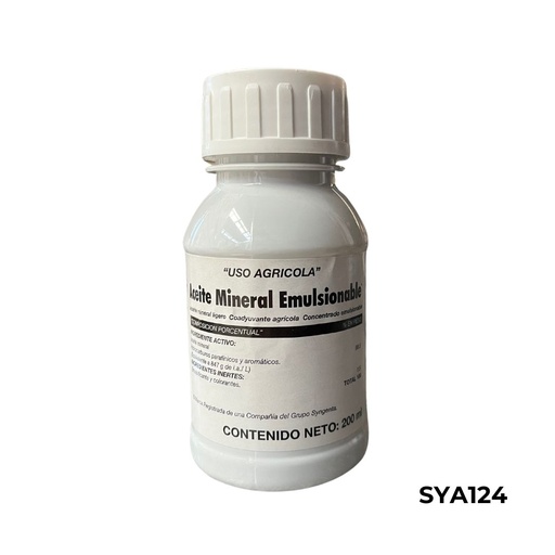 [SYA124] ACEITE MINERAL 200 ML USO AGRICOLA