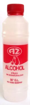[VAU350] ALCOHOL ETILICO 96%  DESNATURALIZADO 3.5 L