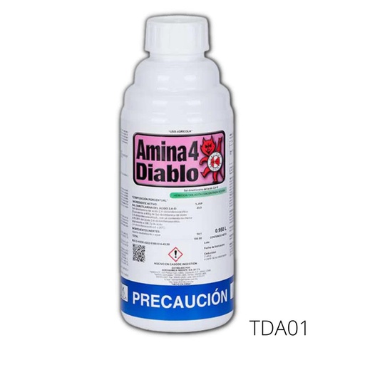 [TDA01] AMINA 4 DIABLO 2,4-D 49.6% 950 ml USO AGRICOLA