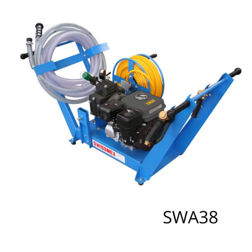 [SWA38] ASPERSOR MOTOR GASOLINA PARIHUELA SWISSMEX MOD 655001 USO AGRICOLA